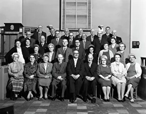 Mexborough Prints: A Wesleyan church conference group from the South Yorkshire town of Mexborough, 1963