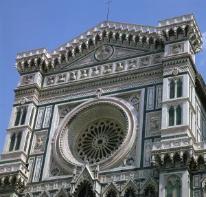 West front of the Basilica di Santa Maria del Fiore, 15th century West front of the Basilica di Santa Maria del Fiore, 15th century