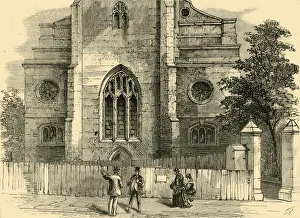 Holborn Prints: The West End of St. Andrews, Showing the Gothic Arch, c1872. Creator: Unknown