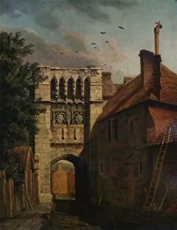 Cecil Reginald Gallery: West Gate, Winchester, 1779. Artist: Michael Angelo Rooker