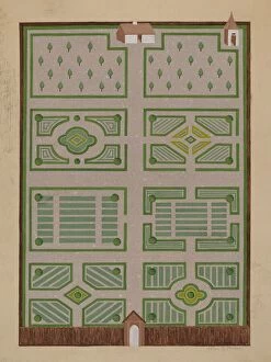 Real Estate Gallery: West India Companys Garden, c. 1936. Creator: Helen Miller