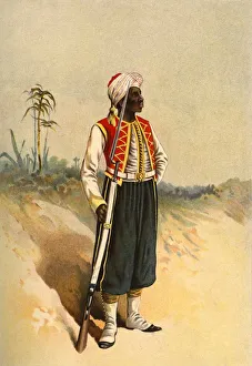 Richards Prints: West India Regiment, 1890. Creator: Godfrey Douglas Giles