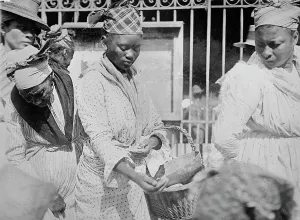 West Indian Prints: West Indian woman, between c1915 and c1920. Creator: Bain News Service