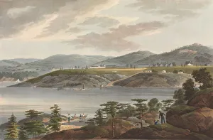 Hill John Prints: West Point (No. 16 of The Hudson River Portfolio), 1825. Creator: John Hill