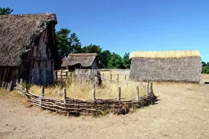 Thatched Gallery: West Stow Country Park and Anglo-Saxon Village, Bury St Edmunds, Suffolk