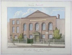 Yates Prints: West Street Independent Chapel, Southwark, London, 1826. Artist: G Yates