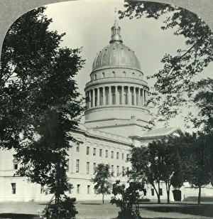 Legislature Prints: West Virginias Magnificent State Capitol in Charleston, c1930s. Creator: Unknown