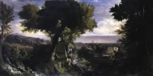 View To Sea Prints: Westburn, c1827. Creator: William Dyce