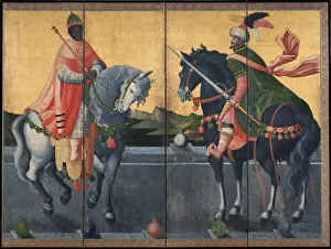 Three Magi Prints: Western Kings on Horseback, First third of 17th cen Artist: Anonymous