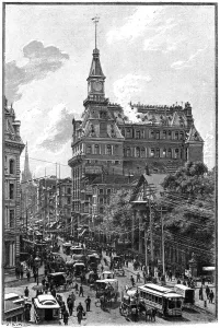 Images Dated 9th May 2007: The Western Union Telegraph Companys buildings, Broadway and Dey Street, New York