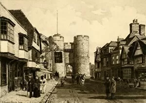 City Walls Collection: Westgate, Canterbury, 1898. Creator: Unknown