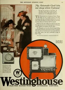 Offset Printing Prints: Westinghouse Electric Company, Advertising From The Saturday Evening Post, ca 1920-1925