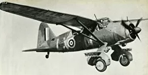 Airplane Collection: The Westland Lysander, 1941. Creator: Unknown