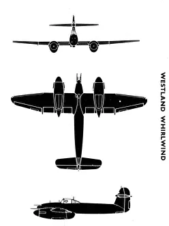 Helicopter Prints: Westland Whirlwind, 1941