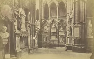 Sculptures Gallery: Westminster Abbey, 1850-1900. Creator: Unknown