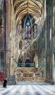 Shaft Prints: Westminster Abbey, London, 1902. Artist: Alfred Hugh Fisher