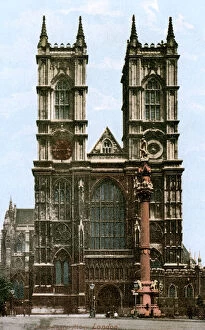Beagles Gallery: Westminster Abbey, London, early 20th century.Artist: J Beagles & Co