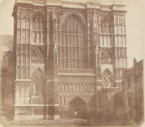 Westminster Abbey Collection: Westminster Abbey, before May 1845. Creator: Nicols Henneman