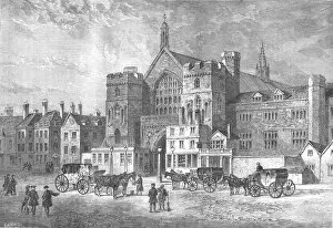 Westminster Hall, 1808 (1897). Artist: Swain