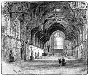 Coronation Prints: Westminster Hall, London, 1900