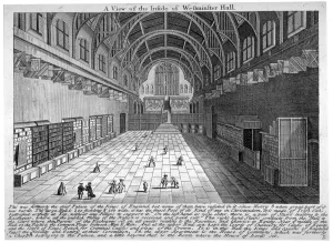 Westminster Hall, London, c1790
