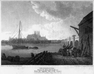 Westminster, London, 1809. Artist: J Pye