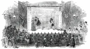 Romans Prints: Westminster Play - Scene from the Andria of Terence