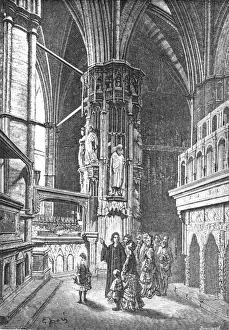 Westminster Abbey Collection: Westminster - The Round of the Abbey, 1872. Creator: Gustave Doré