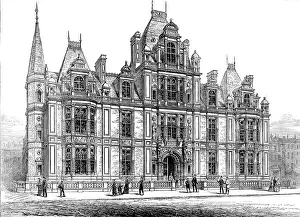 Town Hall Prints: Westminster Townhall, opened by the Duke of Buccleuch