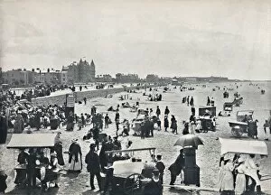 George Newnes Collection: Weston-Super-Mare - A Summer Scene on the Sands, 1895