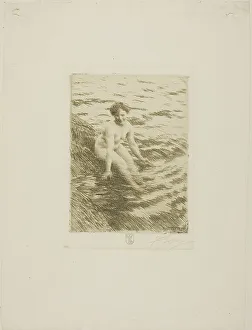 Wet, 1911. Creator: Anders Leonard Zorn