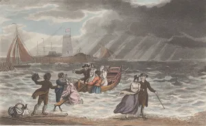 Joseph Constantine Prints: Wet Quakers, from Poetical Sketches of Scarborough, 1813. 1813