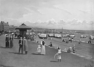 Hoop Game Prints: Weymouth, c1896. Artist: Wheeler and Co
