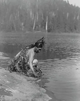 Spiritual Prints: Whale ceremonial - Clayoquot, c1910. Creator: Edward Sheriff Curtis