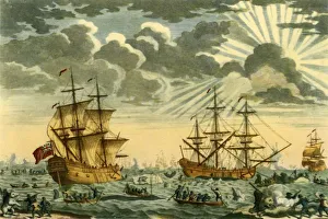 Whale Collection: Whale or Greenland Fishery, 1720, (1946). Creator: Elisha Kirkall
