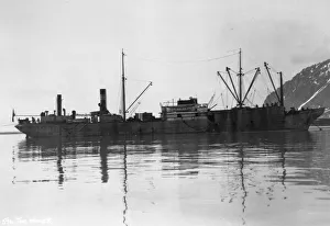Arctic Ocean Gallery: A whaler, Magdalene Bay, Spitzbergen, Norway, 1929