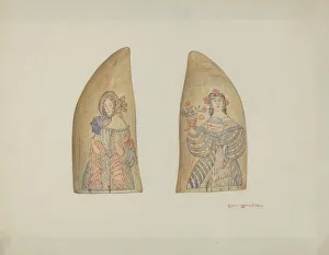 Whales Tooth, c. 1940. Creator: Carl Strehlau