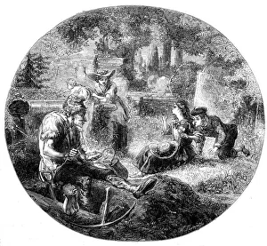 Seed Prints: What's O'Clock? What's O'Clock? - drawn by Godwin