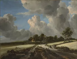 Jacob Van Collection: Wheat Fields, ca. 1670. Creator: Jacob van Ruisdael
