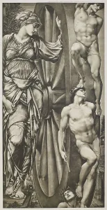 Enslaved Person Prints: Wheel of Fortune, c1870s, (1900). Creator: Unknown