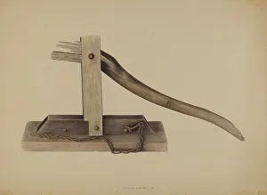 Wheel Jack, 1940. Creator: Orville Skaren