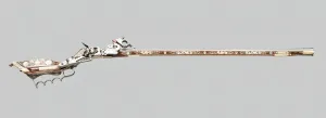Silesia Prints: Wheellock Birding Rifle (Tschinke), Teschen, 1640 / 60. Creator: Unknown