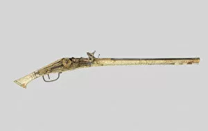 Firearms Collection: Wheellock Pistol, Germany, c. 1570 / 88. Creator: Unknown