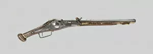 Wheellock Pistol, Nuremberg, 1567. Creator: Hans Gender