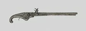 Firearms Collection: Wheellock Pistol (Pedrenyal) of King Louis XIII of France, Ripoll, c. 1615