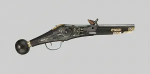 Wheellock Puffer (Pistol) for the Mounted Bodyguard of the Elector of Saxony, Dresden