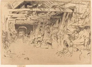 Wheelwright Prints: Wheelwright, 1879 / 1880. Creator: James Abbott McNeill Whistler