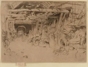 Wheelwright, 1879-1880. Creator: James Abbott McNeill Whistler