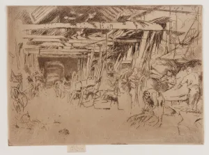 Wheelwright, 1879-1880. Creator: James Abbott McNeill Whistler