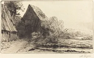 Wheelwright's Home (La maison du charron). Creator: Alphonse Legros Wheelwright's Home (La maison du charron). Creator: Alphonse Legros